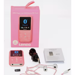Lenco Xemio-861 Lettore MP4 8 GB Rosa - Vista aggiuntiva 5