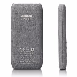 Lenco Xemio-861 Lettore MP4 8 GB Grigio - Vista aggiuntiva 5