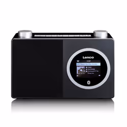 Lenco DIR-70 radio Internet Analogico e digitale Nero - Vista aggiuntiva 3