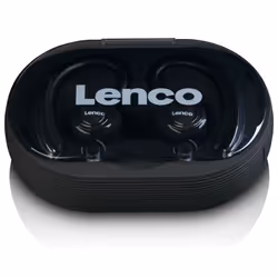 Lenco EPB-460BK cuffia e auricolare Cuffie True Wireless Stereo (TWS) A clip Sport Micro-USB Bluetooth Nero - Vista aggiuntiva 4
