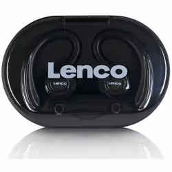 Lenco EPB-460BK cuffia e auricolare Cuffie True Wireless Stereo (TWS) A clip Sport Micro-USB Bluetooth Nero - Vista aggiuntiva 8