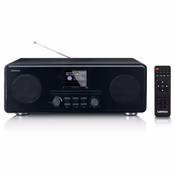 Lenco DAR-061, Internet, Analogico e digitale, DAB+, FM, 20 W, LCD, 7,11 cm (2.8")