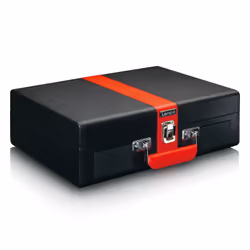 Lenco TT-110 Giradischi con trasmissione a cinghia Nero, Rosso Semiautomatico - Vista aggiuntiva 5