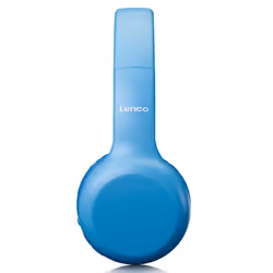 Lenco HPB-110 Kids Kopfhörer BT blau 85DB Limite akku stickers Auricolare Con cavo e senza cavo A Padiglione Micro-USB Bluetooth Blu - Vista aggiuntiva 8