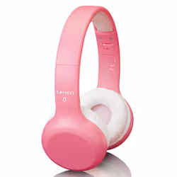 Lenco HPB-110PK Auricolare Con cavo e senza cavo A Padiglione Micro-USB Bluetooth Rosa - Vista aggiuntiva 3
