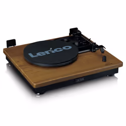 Lenco LS-100WD piatto audio Giradischi con trasmissione a cinghia Nero, Quercia Automatico - Vista aggiuntiva 4