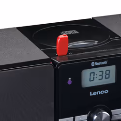 Lenco MC-030BK set audio da casa Microsistema audio per la casa 10 W Nero - Vista aggiuntiva 6