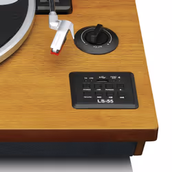 Lenco LS-55WA piatto audio Giradischi con trasmissione a cinghia Legno Semiautomatico - Vista aggiuntiva 4