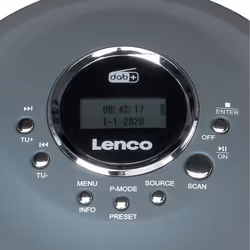 Lenco CD-400GY lettore CD Lettore CD personale Antracite - Vista aggiuntiva 5