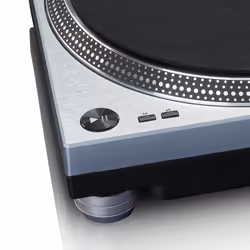 Lenco L-3809ME piatto audio Giradischi a trasmissione diretta Blu, Metallico Manuale - Vista aggiuntiva 5