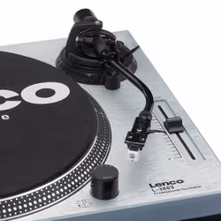Lenco L-3809ME piatto audio Giradischi a trasmissione diretta Blu, Metallico Manuale - Vista aggiuntiva 7