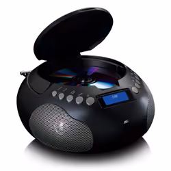 Lenco SCD-341BK lettore CD Lettore CD portatile Nero