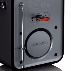 Lenco PDR-051BKSI radio Portatile Analogico e digitale Nero - Vista aggiuntiva 5