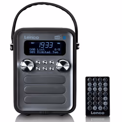 Lenco PDR-051BKSI radio Portatile Analogico e digitale Nero - Vista aggiuntiva 8
