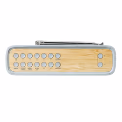 Lenco LEN PDR-046 Personale Analogico e digitale Marrone, Bianco