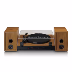 Lenco LS-310WD piatto audio Giradischi con trasmissione a cinghia Nero, Legno Manuale - Vista aggiuntiva 4