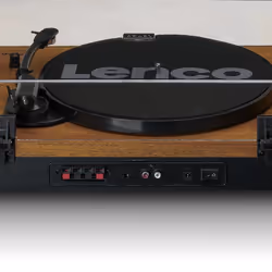 Lenco LS-310WD piatto audio Giradischi con trasmissione a cinghia Nero, Legno Manuale - Vista aggiuntiva 5