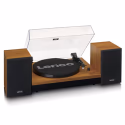 Lenco LS-310WD piatto audio Giradischi con trasmissione a cinghia Nero, Legno Manuale - Vista aggiuntiva 6