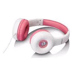 Lenco HP-010PK cuffia e auricolare Cuffie Cablato A Padiglione MUSICA Rosa, Bianco - Vista aggiuntiva 4