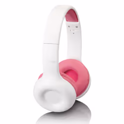 Lenco HP-010PK cuffia e auricolare Cuffie Cablato A Padiglione MUSICA Rosa, Bianco - Vista aggiuntiva 5