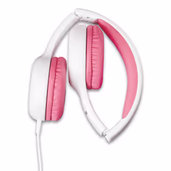 Lenco HP-010PK cuffia e auricolare Cuffie Cablato A Padiglione MUSICA Rosa, Bianco - Vista aggiuntiva 6