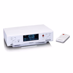 Lenco KCR-190 Cucina Analogico e digitale Bianco - Vista aggiuntiva 2