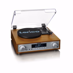 Lenco MC-160WD piatto audio Giradischi con trasmissione a cinghia Legno Manuale - Vista aggiuntiva 6