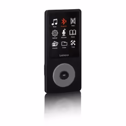 Lenco Xemio-860 Lettore MP3 8 GB Nero, Grigio - Vista aggiuntiva 2
