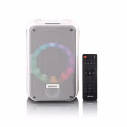 Lenco BTC-060WH altoparlante Bianco Con cavo e senza cavo 20 W
