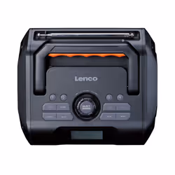 Lenco ODR-160GY radio Portatile Analogico e digitale Nero, Arancione - Vista aggiuntiva 4
