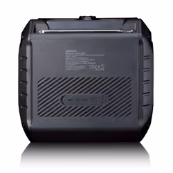 Lenco ODR-160GY radio Portatile Analogico e digitale Nero, Arancione - Vista aggiuntiva 5