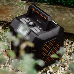 Lenco ODR-160GY radio Portatile Analogico e digitale Nero, Arancione - Vista aggiuntiva 7