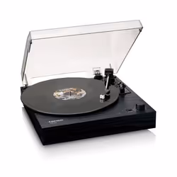 Lenco LS-15BK piatto audio Giradischi con trasmissione a cinghia Nero