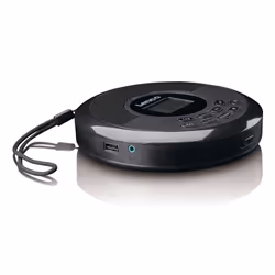 Lenco CD-340BK Lettore CD portatile Nero - Vista aggiuntiva 2