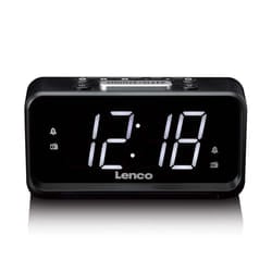 Lenco CR-28BK radio Orologio Digitale Nero