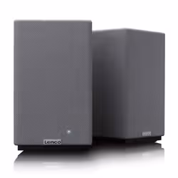 Lenco SPB-240BKGY altoparlante Grigio, Nero Con cavo e senza cavo 40 W - Vista aggiuntiva 4