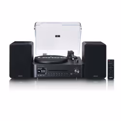 Lenco MC-760BK set audio da casa 60 W Nero - Vista aggiuntiva 2