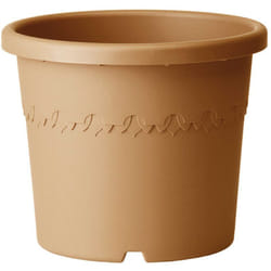 Vaso algarve cilindro 35CM terra Elho