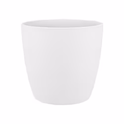 elho Coprivaso 16 cm bianco, Vaso a cubo, Libera installazione, Polipropilene (PP), Bianco, Rotondo, Interno