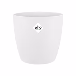 elho brussels round 20cm Interno Vaso a cubo Libera installazione Polipropilene (PP) Bianco