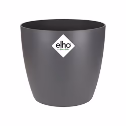 elho brussels round mini 12,5cm Interno Vaso a cubo Libera installazione Polipropilene (PP) Antracite