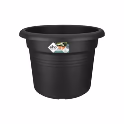 elho green basics cilinder 65cm Esterno Vaso a cubo Libera installazione Polipropilene (PP) Nero