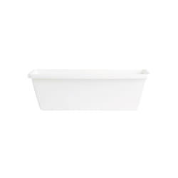 elho barcelona trough 70cm Esterno Vaso a cubo Libera installazione Polipropilene (PP) Bianco