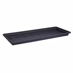 elho 8711904155032, Sottovaso, Plastica, Nero, Rettangolare, Esterno, 100%