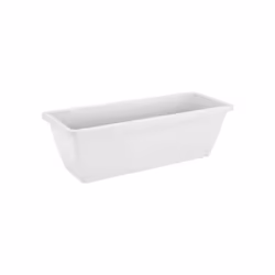 elho 8711904157272, Plastica, Bianco, Rettangolo, Esterno, 100%, 100%