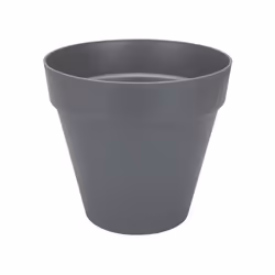elho loft urban round 40, Vaso a cubo, Libera installazione, Polipropilene (PP), Antracite, Rotondo, Esterno