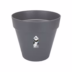 elho loft urban round 40 Esterno Vaso a cubo Libera installazione Polipropilene (PP) Antracite