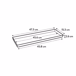 elho 8711904189259 accessorio per vaso Sottovaso
