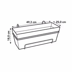 elho 8711904189372 fioriera Esterno Plastica Nero - Vista aggiuntiva 7