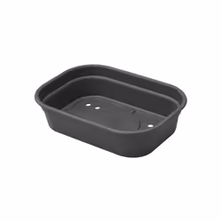 elho 8711904194307, Plastica, Nero, 1,1 L, Rettangolare, Interno/esterno, 100%